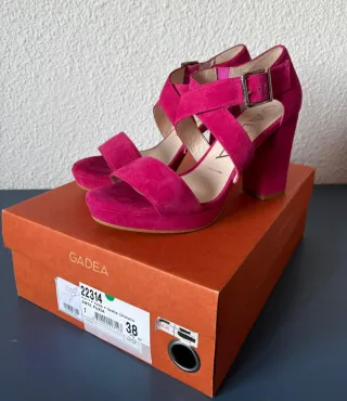 Sandalias GADEA ante fucsia n°38