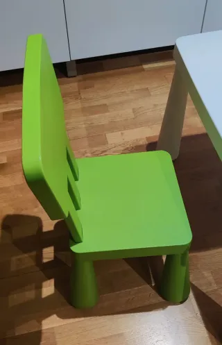 Mesa y 2 Sillas Infantiles Mammut IKEA