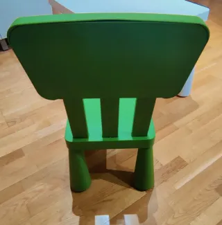 Mesa y 2 Sillas Infantiles Mammut IKEA