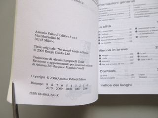 Libro VIENNA. 2006. The Rough guide. A. Vallardi