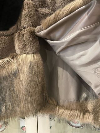 Chaquetón de piel sintética