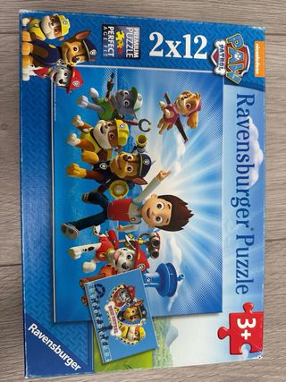 Puzzles lote Disney Minnie y paw patrol +3 años