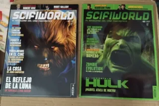 SCIFIWORLD varias revistas vintage