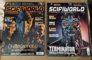 SCIFIWORLD varias revistas vintage