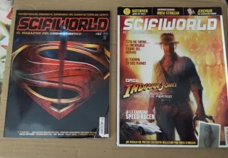SCIFIWORLD varias revistas vintage