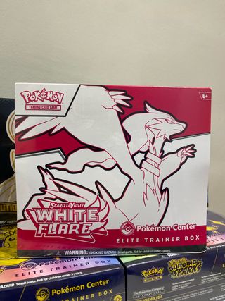 Pokemon Center Elite Trainer Box White Flare