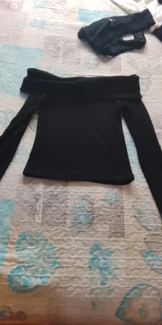 Chaqueta Ellesse acolchada negra