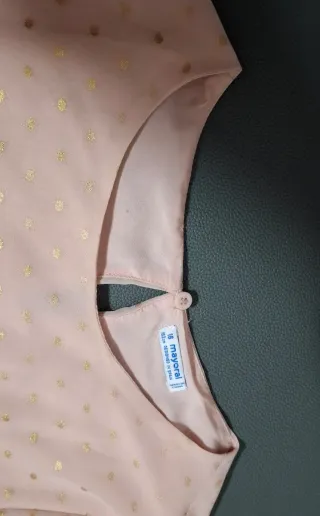 Blusa Mayoral 16 años dorada y rosa
