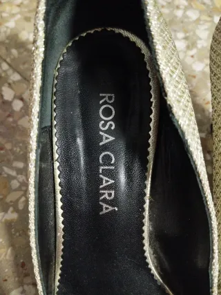 Zapatos tacón Rosa Clara Talla 38