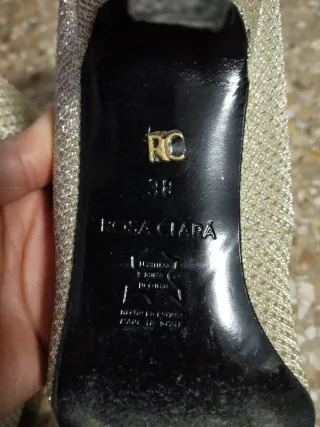 Zapatos tacón Rosa Clara Talla 38