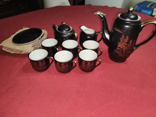 Juego de café o de te nuevo en caja