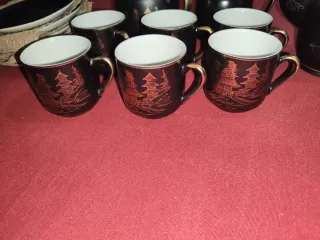 Juego de café o de te nuevo en caja