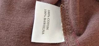 Maglietta uomo manica lunga marrone