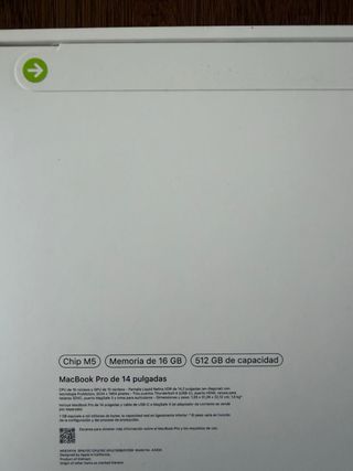 MacBook Pro Nuevo sin estrenar Negro Espacial