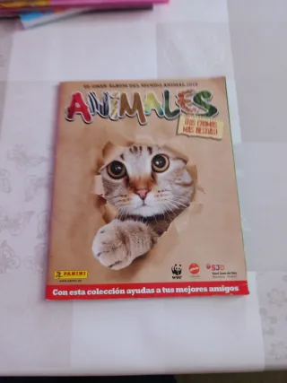 Album cromos Animales