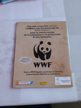 Album cromos Animales