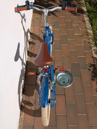 Bicicleta Btwin City 900 Azul 105 a 120 cm