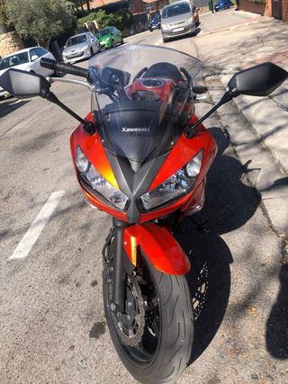 Kawasaki ER6f 2011 Roja