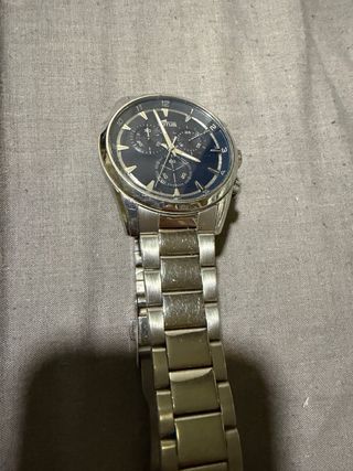 Reloj Lotus Hombre Azul y Plateado