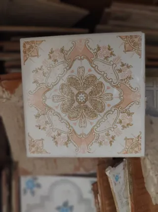 Azulejo decorativo vintage