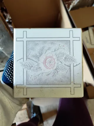 Azulejo decorativo vintage