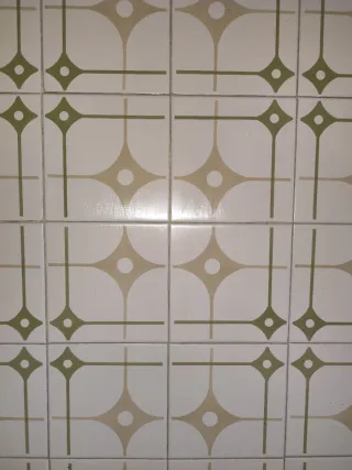 Azulejo decorativo vintage