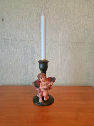 Portavelas Ángel Vintage