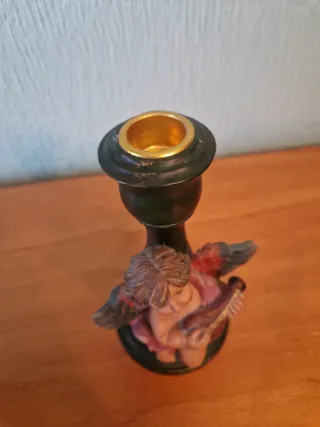 Portavelas Ángel Vintage