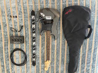 Kit Completo Fender Squier + Interface Áudio