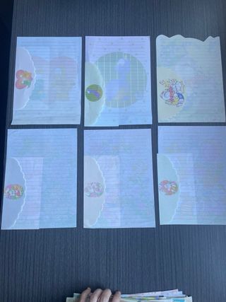 Papelería vintage: cartas y sobres
