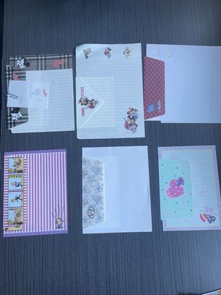 Papelería vintage: cartas y sobres