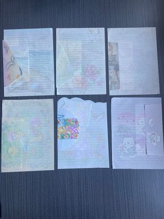 Papelería vintage: cartas y sobres