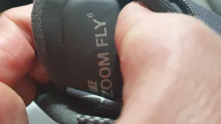 Zapatillas Nike Zoom Fly 6 Negras/dorado