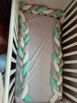 Protector Cuna Trenzado Multicolor