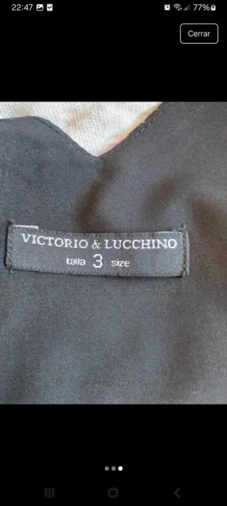 Top lencero Victorino y Lucchino floral M