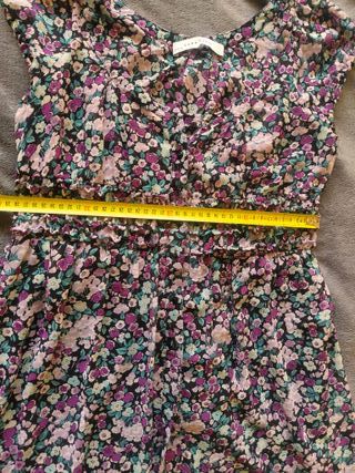 Vestido Zara Estampado Floral - Talla M