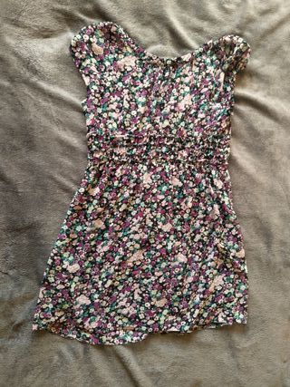 Vestido Zara Estampado Floral - Talla M