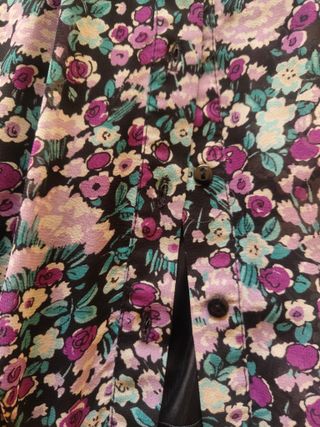 Vestido Zara Estampado Floral - Talla M