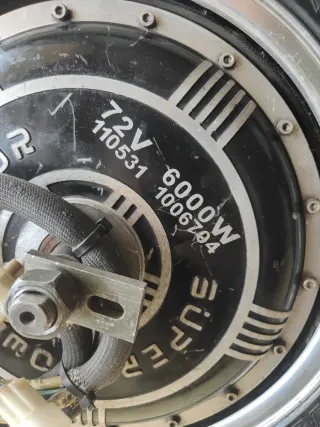 Motor cubo Eléctrico Scooter 72V 6000W