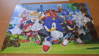 Puzzle Sonic The Hedgehog 104 pezzi Clementoni