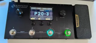 Pedalera Hotone Ampero Multiefectos