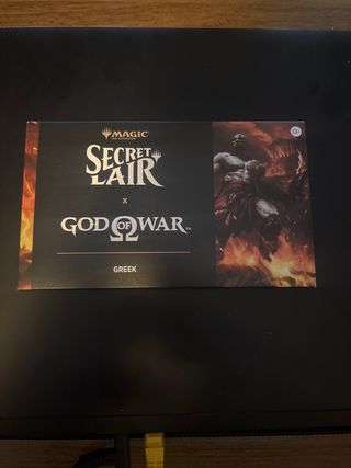 Magic Secret Lair x God of War Greek
