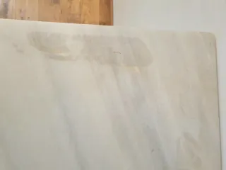 Placa de mármol blanco 120x50cm