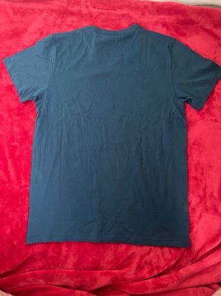 T-shirt V-neck Basic Blue, Camiseta Basica