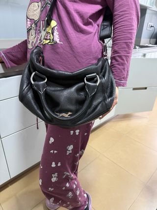 Bolso Bimba y Lola Negro Piel