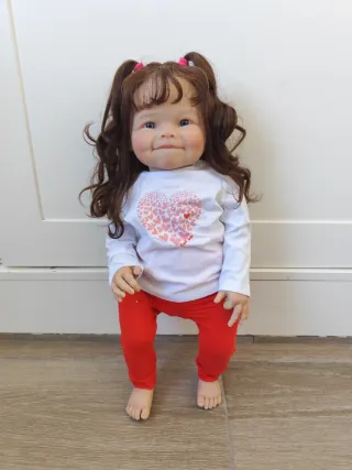 Bebé Reborn Toddler Muñeca Realista