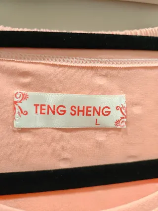 Conjunto de Pijama Rosa con Topitos (2 Piezas)