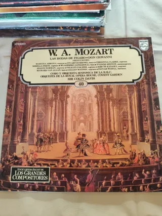 Vinilo Mozart: Las Bodas de Fígaro / Don Giovanni