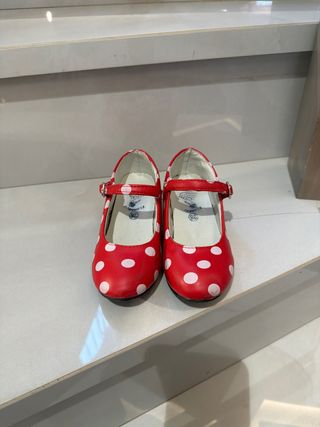 Zapatos de Flamenca/Danza niña Talla 28
