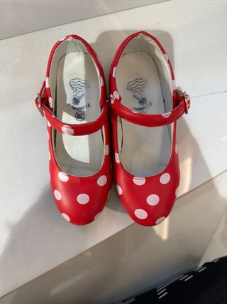 Zapatos de Flamenca/Danza niña Talla 28